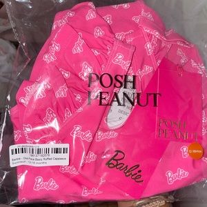 Barbie Posh Peanut 12-18mo ruffle swimsuit  NIB